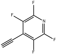 4-Ethynyl-2,3,5,6-tetrafluoropyridine Struktur