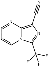 6-(Trifluoromethyl)imidazo[1,5-a]pyrimidine-8-carbonitrile Structure