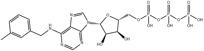 6-(3-MeBn)-ATP Struktur