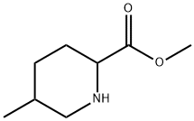 methyl 5-methylpiperidine-2-carboxylate Struktur