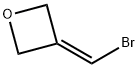 Oxetane, 3-(bromomethylene)- Struktur