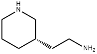 3-Piperidineethanamine, (3S)- Struktur