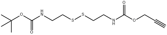 Boc-Cystamine-Poc Struktur