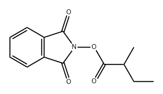 1,3-Dioxoisoindolin-2-yl 2-methylbutanoate Struktur