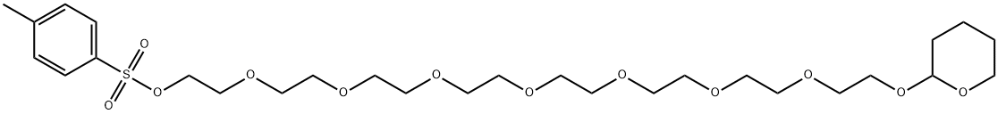 Tos-PEG8-THP Struktur