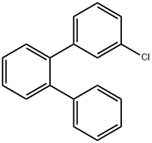 3-chloro-1,1':2',1''-terphenyl Struktur