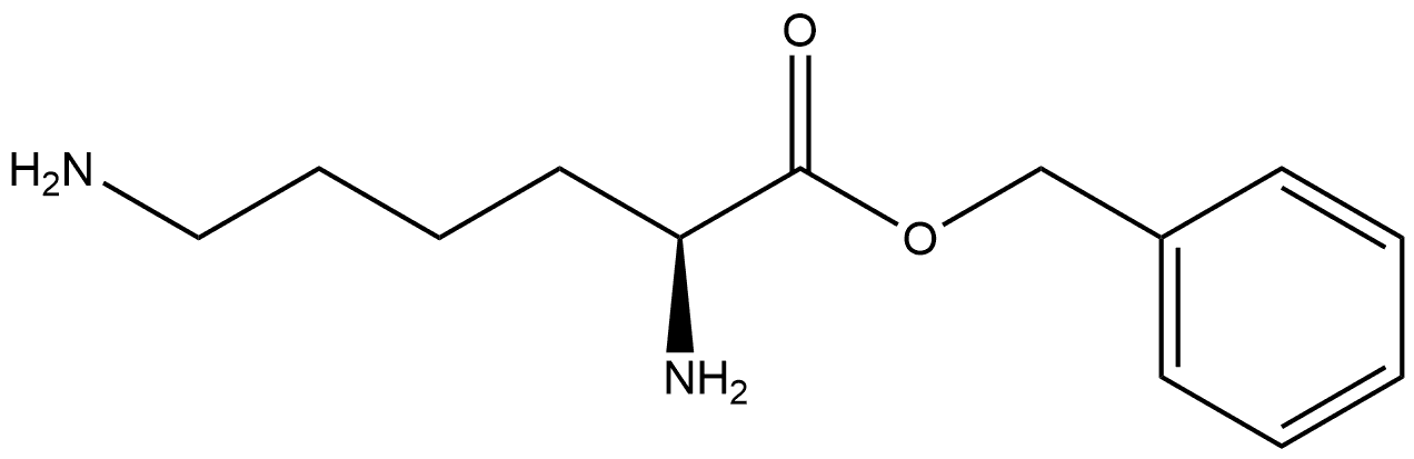 Lysine, phenylmethyl ester Struktur