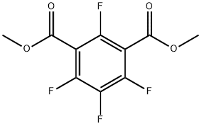 1,3-Benzenedicarboxylic acid, 2,4,5,6-tetrafluoro-, 1,3-dimethyl ester Struktur