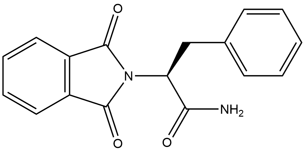 2H-Isoindole-2-acetamide, 1,3-dihydro-1,3-dioxo-α-(phenylmethyl)-, (αS)-