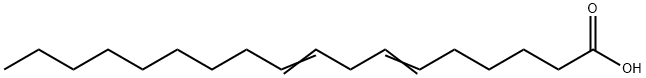 6,9-Octadecadienoic acid Struktur