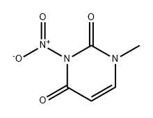 2,4(1H,3H)-Pyrimidinedione, 1-methyl-3-nitro-