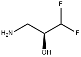 2-Propanol, 3-amino-1,1-difluoro-, (2S)- Struktur