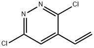 3,6-dichloro-4-ethenylpyridazine Structure