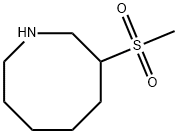 Azocine, octahydro-3-(methylsulfonyl)- Struktur