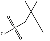 Cyclopropanesulfonyl chloride, 2,2,3,3-tetramethyl- Struktur