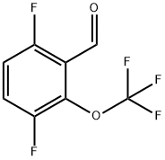 3,6-Difluoro-2-(trifluoromethoxy)benzaldehyde Struktur