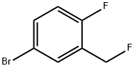 5-Bromo-2-fluorobenzyl fluoride Struktur