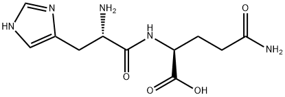 L-Glutamine, L-histidyl- Struktur