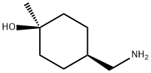 Cyclohexanol, 4-?(aminomethyl)?-?1-?methyl-?, cis- Struktur