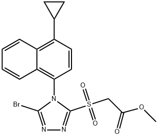 Lesinurad Impurity 19 Struktur