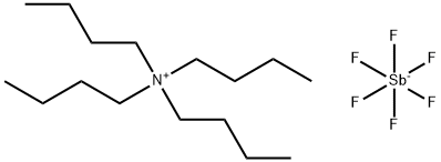 Tetrabutylammonium hexafluoroantimonate Struktur