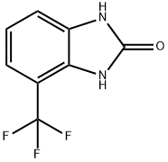 2H-Benzimidazol-2-one, 1,3-dihydro-4-(trifluoromethyl)- Struktur