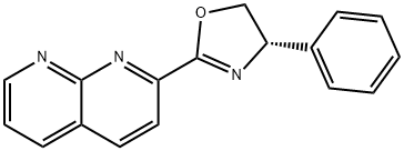 (S)-2-(1,8-Naphthyridin-2-yl)-4-phenyl-4,5-dihydrooxazole Struktur