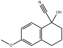 1-Naphthalenecarbonitrile, 1,2,3,4-tetrahydro-1-hydroxy-6-methoxy-