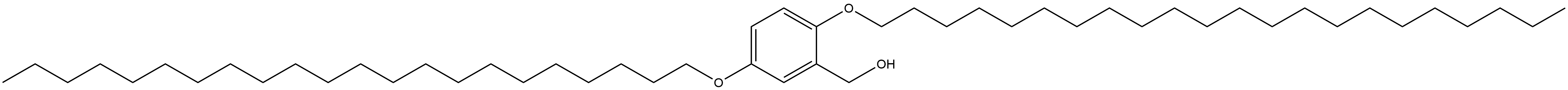 [2,5-Bis(docosyloxy)phenyl]methanol Struktur