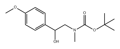 Carbamic acid, [2-hydroxy-2-(4-methoxyphenyl)ethyl]methyl-, 1,1-dimethylethyl ester (9CI)