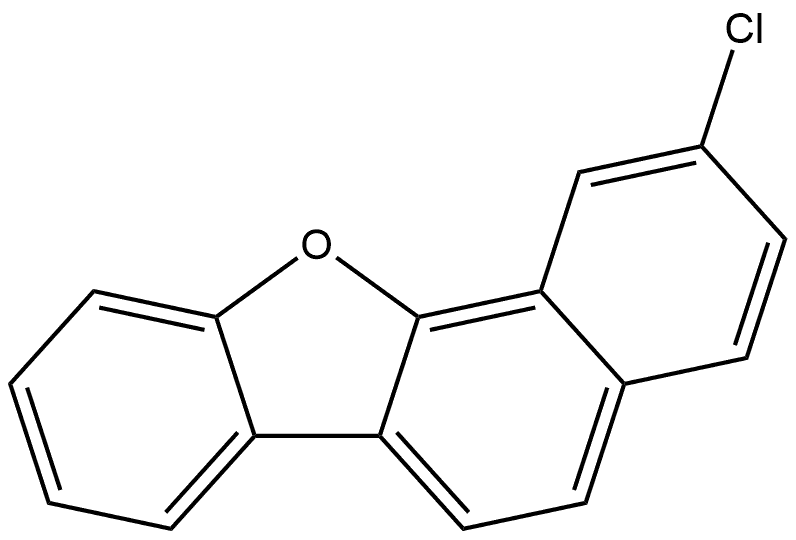 Benzo[b]naphtho[2,1-d]furan, 2-chloro- Struktur