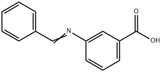 Benzoic acid, 3-[(phenylmethylene)amino]-