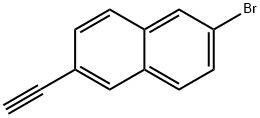 Naphthalene, 2-bromo-6-ethynyl- Struktur