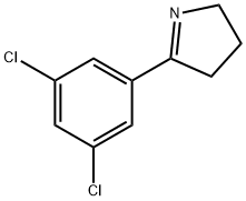 5-(3,5-dichlorophenyl)-3,4-dihydro-2H-pyrrole Struktur