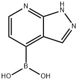 H-pyrazolo[3,4-b]pyridine-4-boronic acid Struktur