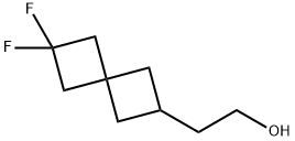 Spiro[3.3]heptane-2-ethanol, 6,6-difluoro- Struktur