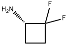 (S)-2,2-Difluoro-cyclobutylamine Struktur