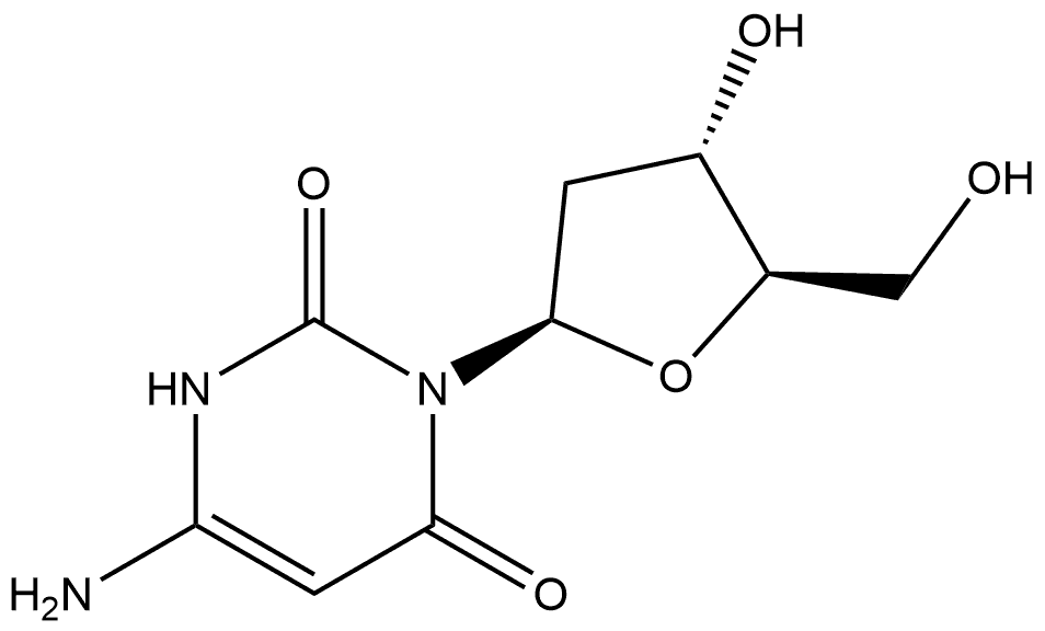 2'-Deoxy-6-hydroxycytidine Struktur