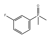 Phosphine oxide, (3-fluorophenyl)dimethyl- Struktur