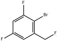 2-Bromo-3,5-difluorobenzyl fluoride Struktur