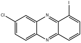 8-Chloro-1-iodophenazine Struktur