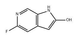 1H-Pyrrolo[2,3-c]pyridin-2-ol, 5-fluoro- Struktur