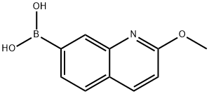 2-Methoxyquinoline-7-boronic acid Struktur