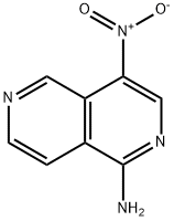 2,6-Naphthyridin-1-amine, 4-nitro- Struktur