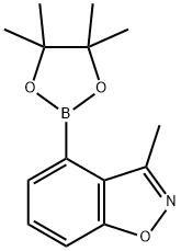 3-methyl-benzodisoxazole-4-boroniic acid picol ester Struktur