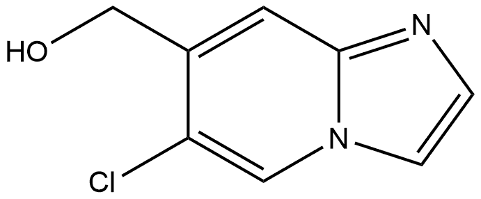 (6-chloroimidazo[1,2-a]pyridin-7-yl)methanol Struktur