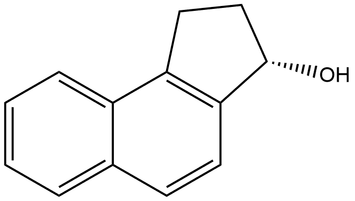 (S)-2,3-Dihydro-1H-benz[e]inden-3-ol Struktur