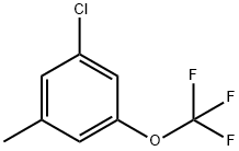 3-Chloro-5-(trifluoromethoxy)toluene Struktur