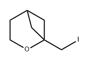 2-Oxabicyclo[3.1.1]heptane, 1-(iodomethyl)- Struktur