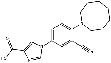 化合物 XANTHINE OXIDOREDUCTASE-IN-1 結(jié)構(gòu)式